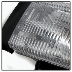 XTUNE POWER 9032141 Dodge Ram 1500 94 01 (Does Not fit Sport Package ) Ram 2500 3500 94 02 OEM Style headlights With Corner Chrome