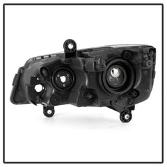 XTUNE POWER 9042492 Dodge Grand Caravan 11 17 Chrysler Town and Country 08 16 ( Does Not fit 09 10 Models with Automatic Dimming Headlights ) OEM Style Headlights Black