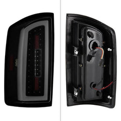 XTUNE POWER 9044007 Dodge Ram 07 08 1500 Ram 07 09 2500 3500 Light Bar LED Tail Lights Black Smoke