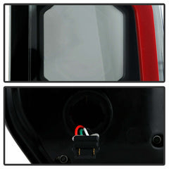 XTUNE POWER 9951466 Toyota Tundra 14 21 FULL LED Mirror 3D Tail Lights Black