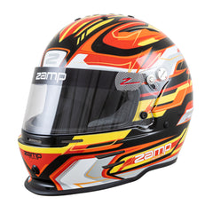 ZAMP Racing RZ-42Y Youth Snell CMR2016 Helmet Z21 Series Shield Blk/Red/Org 52cm H753C4252