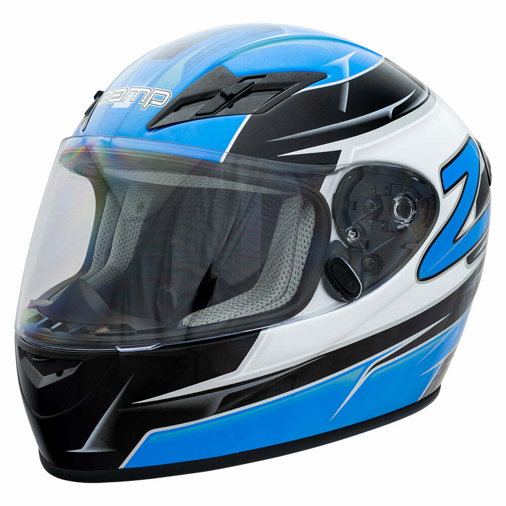 ZAMP Racing FS-9 Blue/Silver Graphic H759C04L