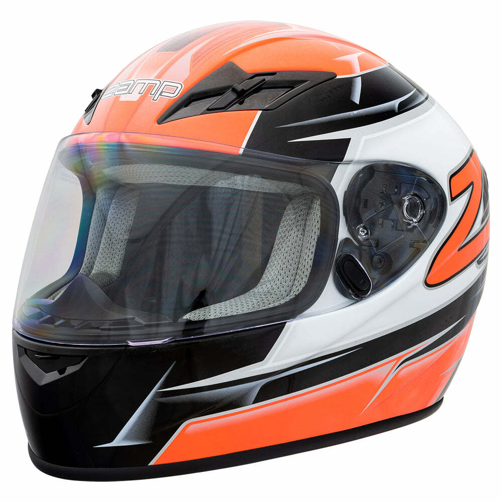 ZAMP Racing FS-9 Orange/Black Graphic H759C08L