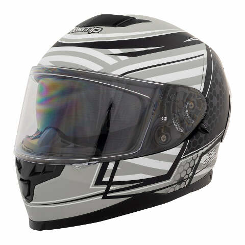 ZAMP Racing FR-4 Matte Gray Graphic H762C01XS
