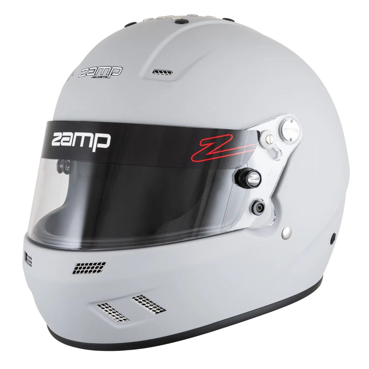 ZAMP Racing RZ-57V SNELL SA2025 Matte Gray X-Large Z-20 Clear Shield H78315FXL
