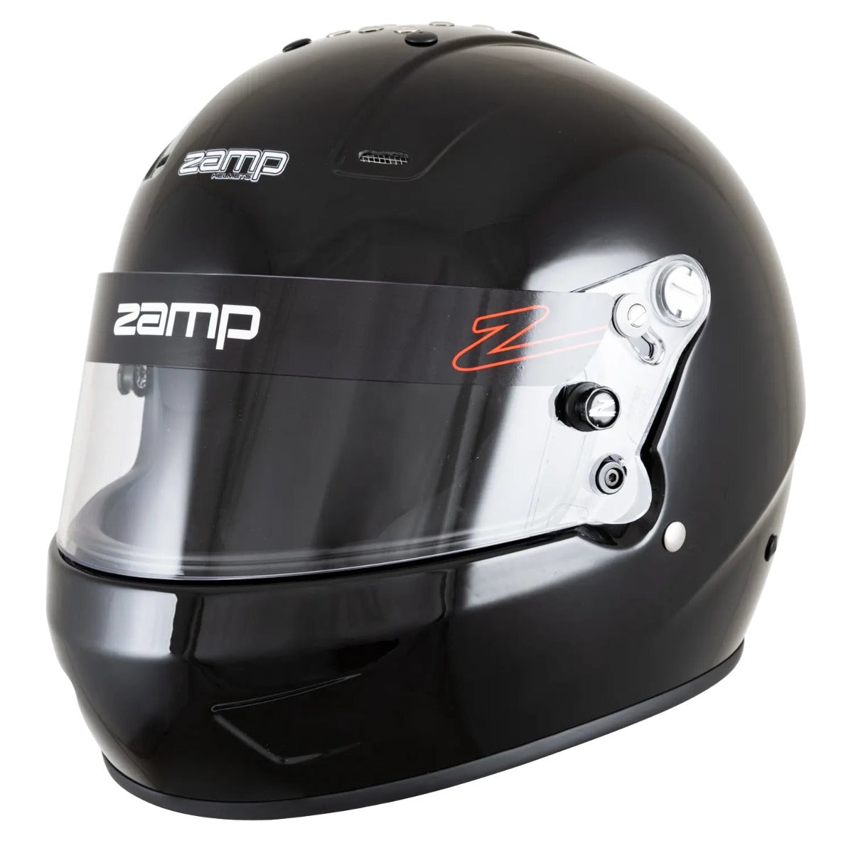 ZAMP Racing RZ-57 SNELL SA2025 Gloss Black Large Z-20 Clear Shield H784003L