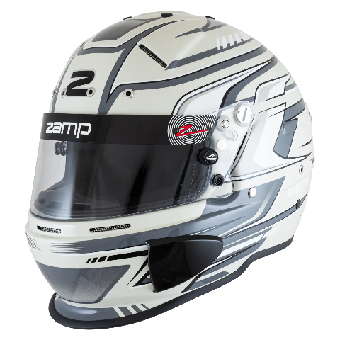 ZAMP Racing RZ-70S SNELL SA2025 Grey Graphic Small Z-20 Clear Shield Series 28 Interior H793C01S
