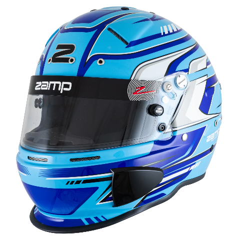 ZAMP Racing RZ-70S SNELL SA2025 Blue Graphic X-Small Z-20 Clear Shield Series 28 Interior H793C04XS