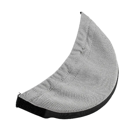 ZAMP Racing Chin/Breath Curtain Grey HALCC215