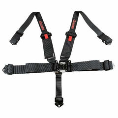 ZAMP Racing Seat Harness Black 3/2 Shoulder 3 5 Point SFI 16.1 HARN01S003