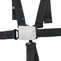 ZAMP Racing Seat Harness Black 2 Shoulder 2 6 Point SFI 16.1 HARN02S003