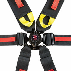 ZAMP Racing Seat Harness Black 3/2 Shoulder 3 6 Point FIA 8853-2016 HARN03F003