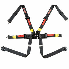 ZAMP Racing Seat Harness Black 2 Shoulder 2 6 Point FIA 8853-2016 HARN04F003
