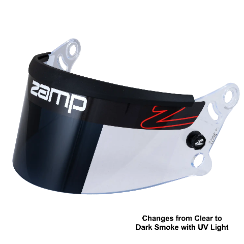 ZAMP Racing Z-20 Series Shield Anti Fog Photochromatic Dark Smoke Dirt Shield HASZ20PTDKAFD