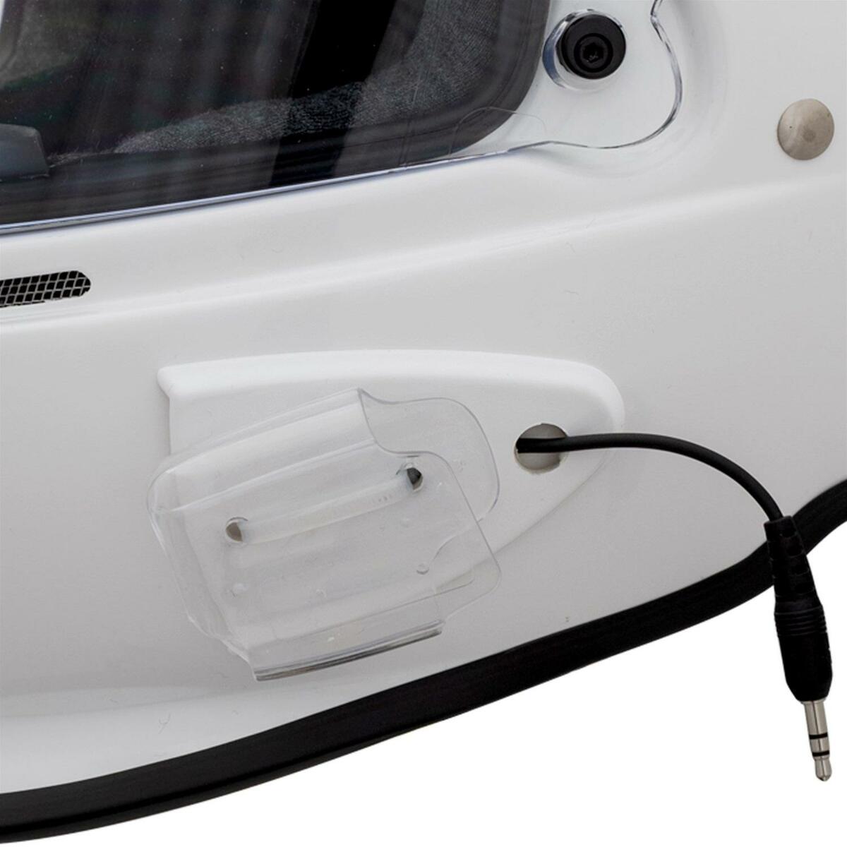 ZAMP Racing One Way Radio Cap Gloss White HTA25001