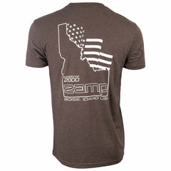 ZAMP Racing Est 2000 T-Shirt Espresso Medium N003007M