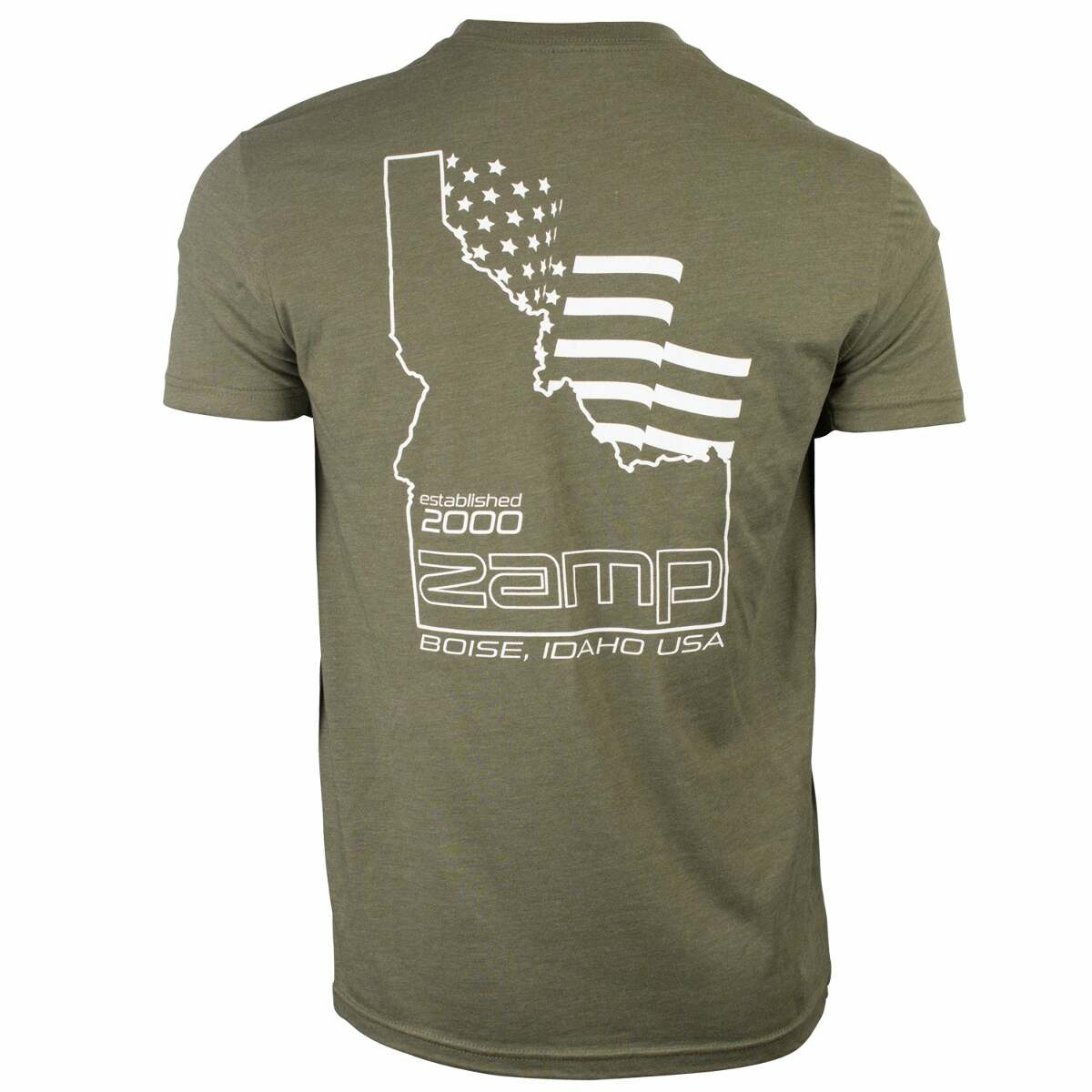 ZAMP Racing Est 2000 T-Shirt Green Large N003009L