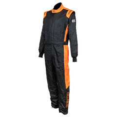 ZAMP Racing ZR-40 Race Suit SFI 3.2A/5 Orange/Black Youth X-Large R12C08YXL
