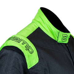 ZAMP Racing ZR-40 Race Suit SFI 3.2A/5 Green/Black Large R12C09L
