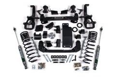 Zone Offroad 4 Susp Lift Kit (Standard Bore) 3 Rear Lift Coil Spring - Nitro Loaded Strut ZOND99LN