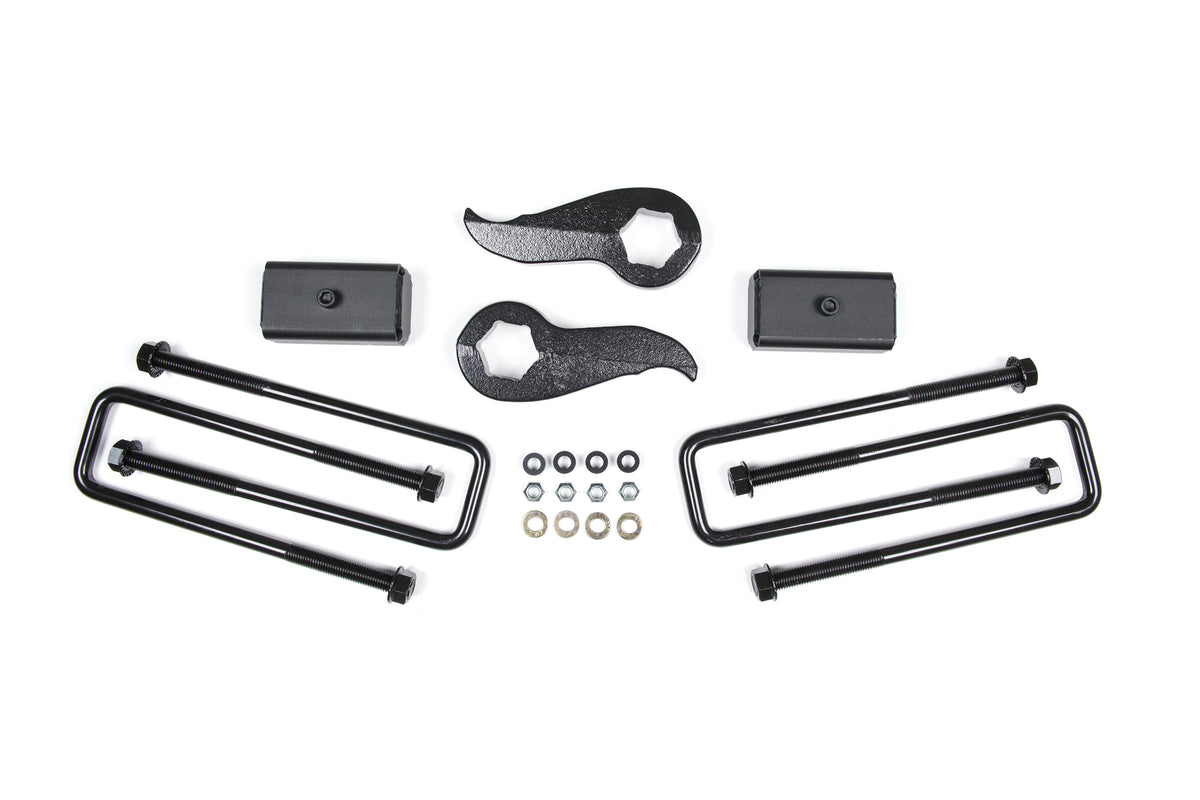 Zone Offroad 2011-19 Chevy HD 2in/2in Lift w/o ovld ZONC1244