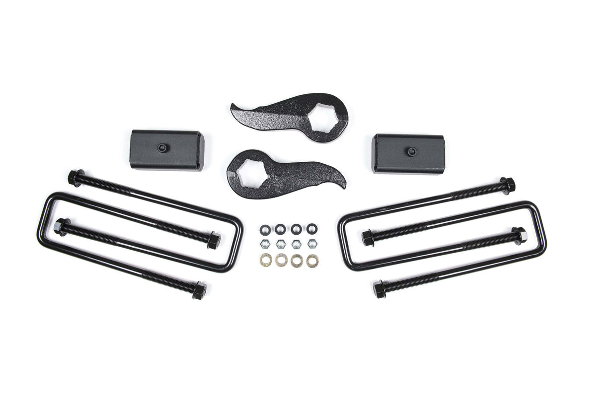 Zone Offroad 2011-19 Chevy HD 2in/2in Lift w/ ovld ZONC1245