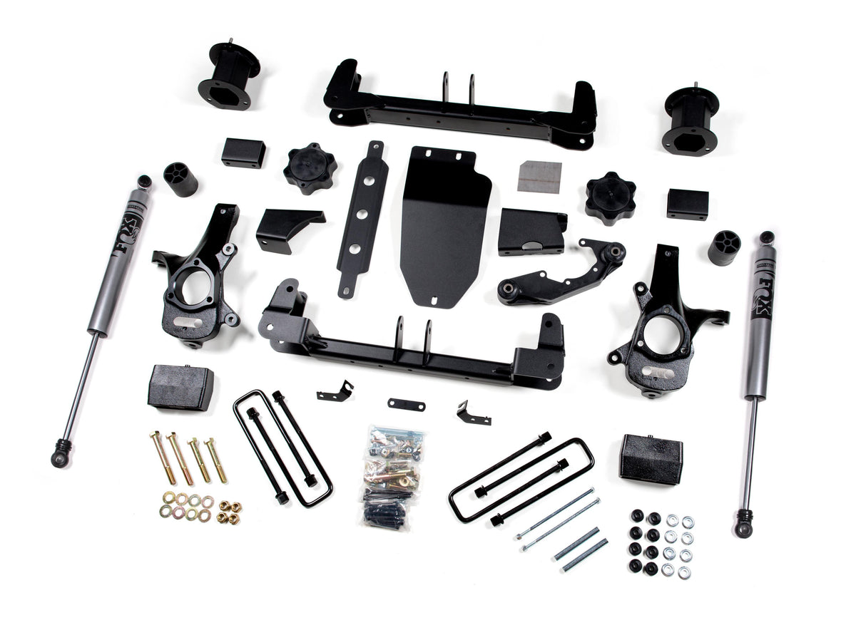 Zone Offroad 2014-2018 Chevy/GMC 1500 4wd 4.5 Alum/Stamped Arms - FOX ZONC28F