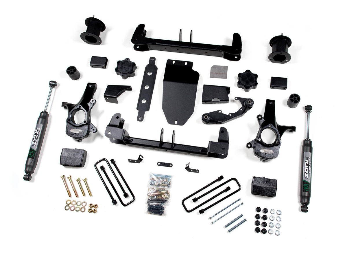 Zone Offroad 2014-2018 Chevy/GMC 1500 4wd 4.5 Alum/Stamped Arms ZONC28N