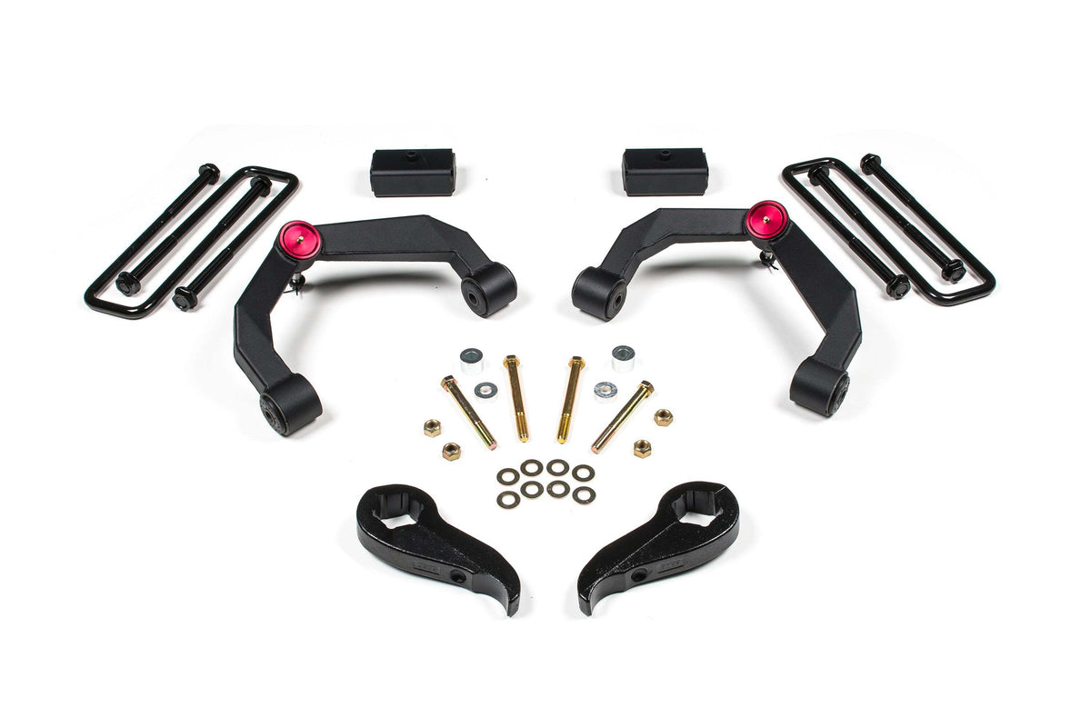 Zone Offroad 2011-2019 Chevy/GMC HD 3in UCA Lift w/ Overloads ZONC38