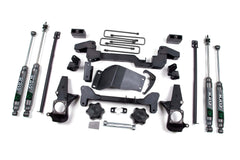 Zone Offroad 2001-2010 Chevy/GMC HD 6in Suspension System - FOX ZONC4F