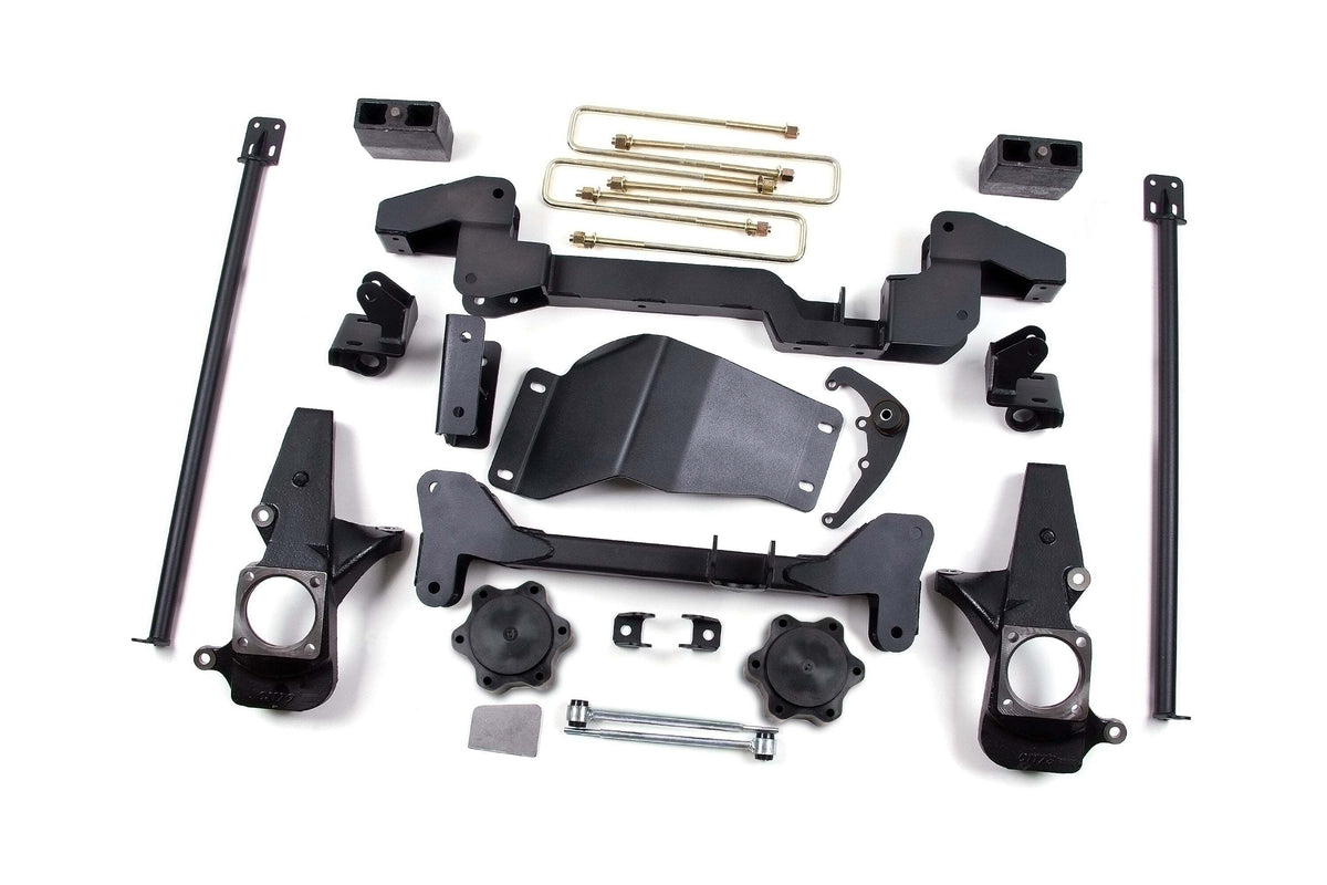 Zone Offroad 2001-2010 Chevy/GMC HD 6in Suspension System - FOX ZONC4F
