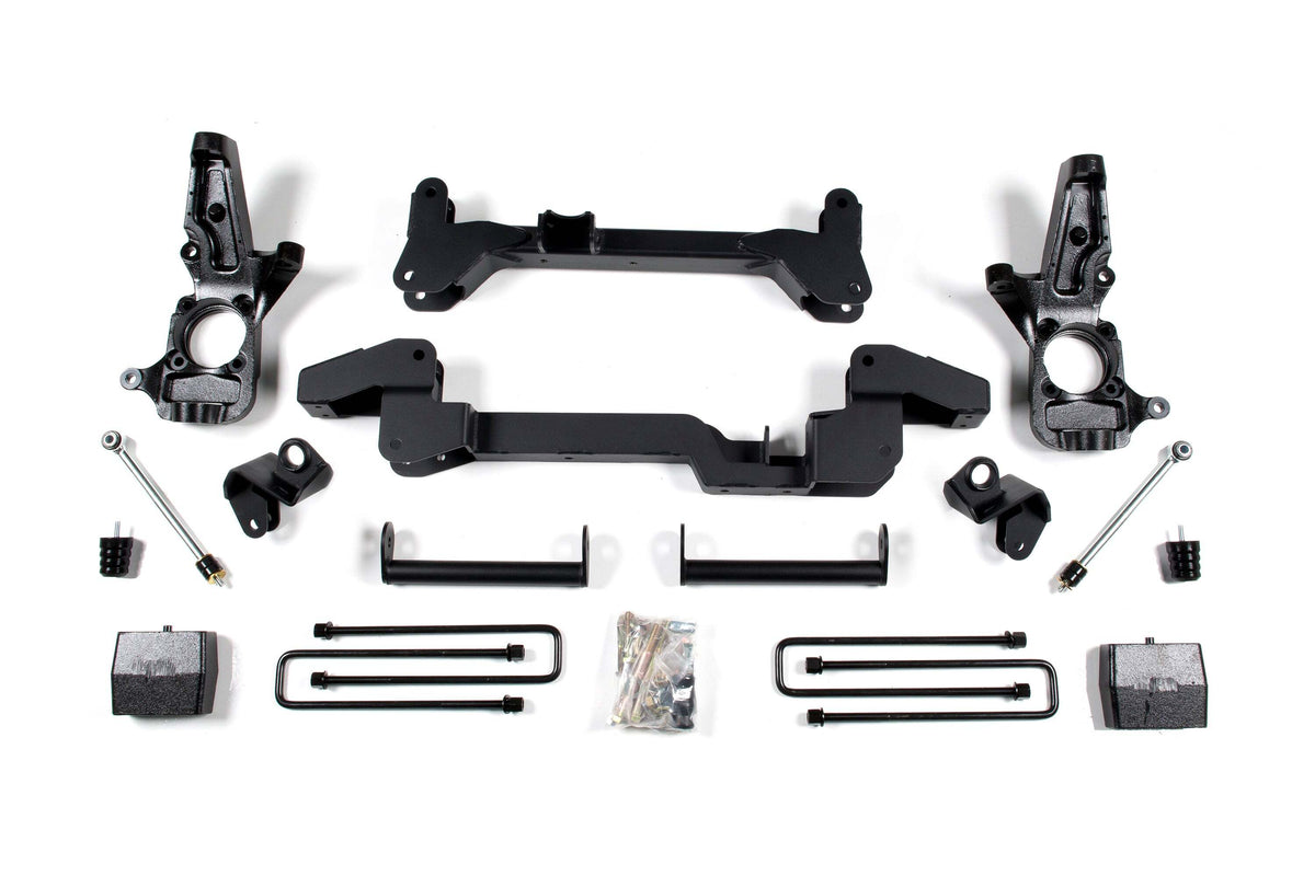 Zone Offroad 2001-2010 Chevy/GMC HD 6in Suspension Lift - FOX ZONC5F