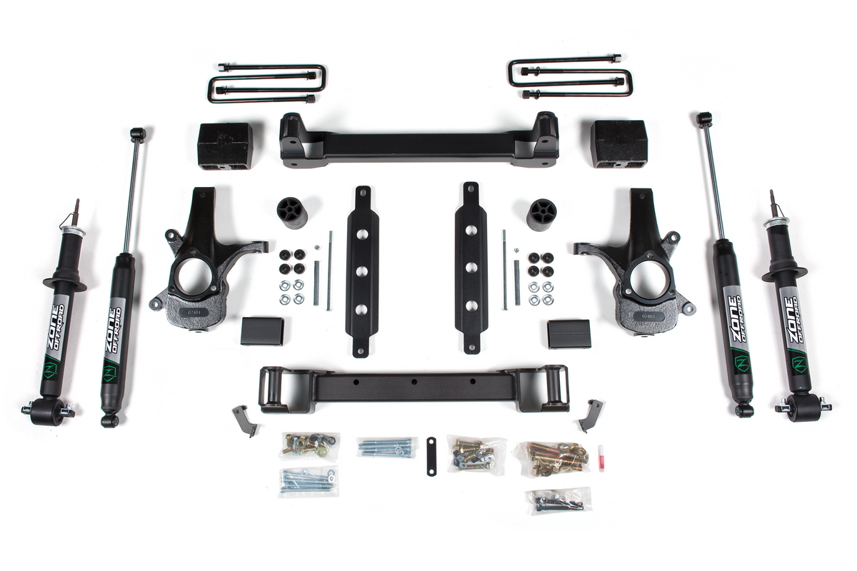 Zone Offroad 14-18 Chevy/GMC 1500  Silverado/Sierra 2WD 6.5 Strut - Cast Steel Arms ZONC61N