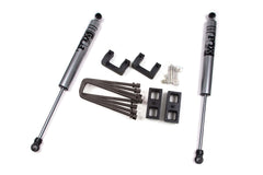 Zone Offroad 2 Suspension Lift Kit 2 Rear Lift Block - Nitro Loaded Struts Nitro Shocks ZONC64LN