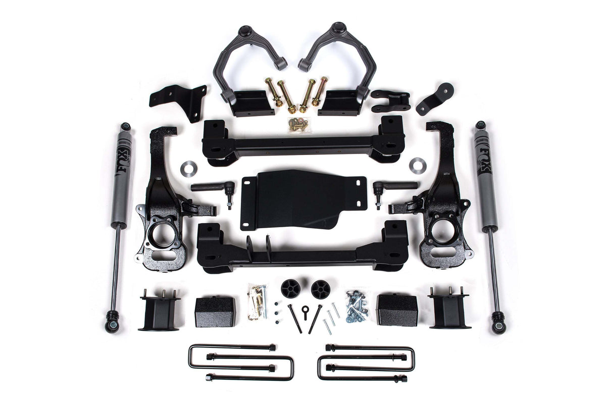 Zone Offroad Zone 4" Suspension Lift Kit Fox Adventure Shocks ZONC67F