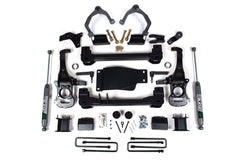 Zone Offroad 2019-2024 Chevy/GMC 1500 4 Suspension System - Spacer Front Nitro Rear Shock ZONC67N