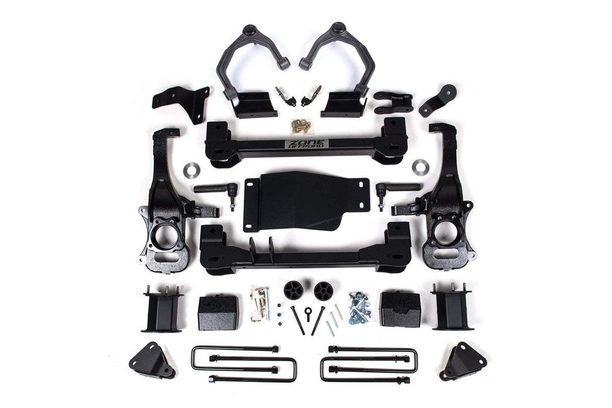 Zone Offroad 2022-2024 Chevy ZR2/GMC AT4X 4wd 4 Suspension System ZONC73