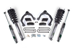 Zone Offroad 3.5 Suspension Lift Kit 2 Rear Block - Spacer Front Fox 2.0 ADV Rear Shock ZONC76F