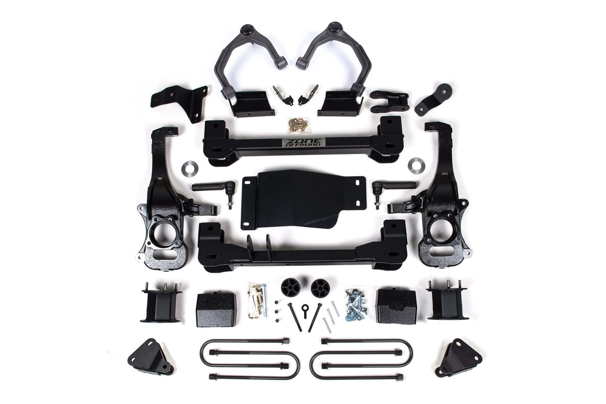 Zone Offroad 4 Suspension Lift Kit 3 Rear Block - Spacer Front Rear Shock Spacer ZONC77