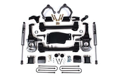 Zone Offroad 4 Suspension Lift Kit 3 Rear Block - Spacer Front Fox 2.0 ADV Rear Shock ZONC80F