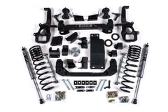 Zone Offroad 4 Susp Lift Kit (Large Bore) 3 Rear Lift Coil Spring - Nitro Loaded Struts ZOND100LN