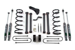 Zone Offroad 2008 Dodge Ram 2500/3500 w/ 4-1/8 axle w/Fox Shocks ZOND11F