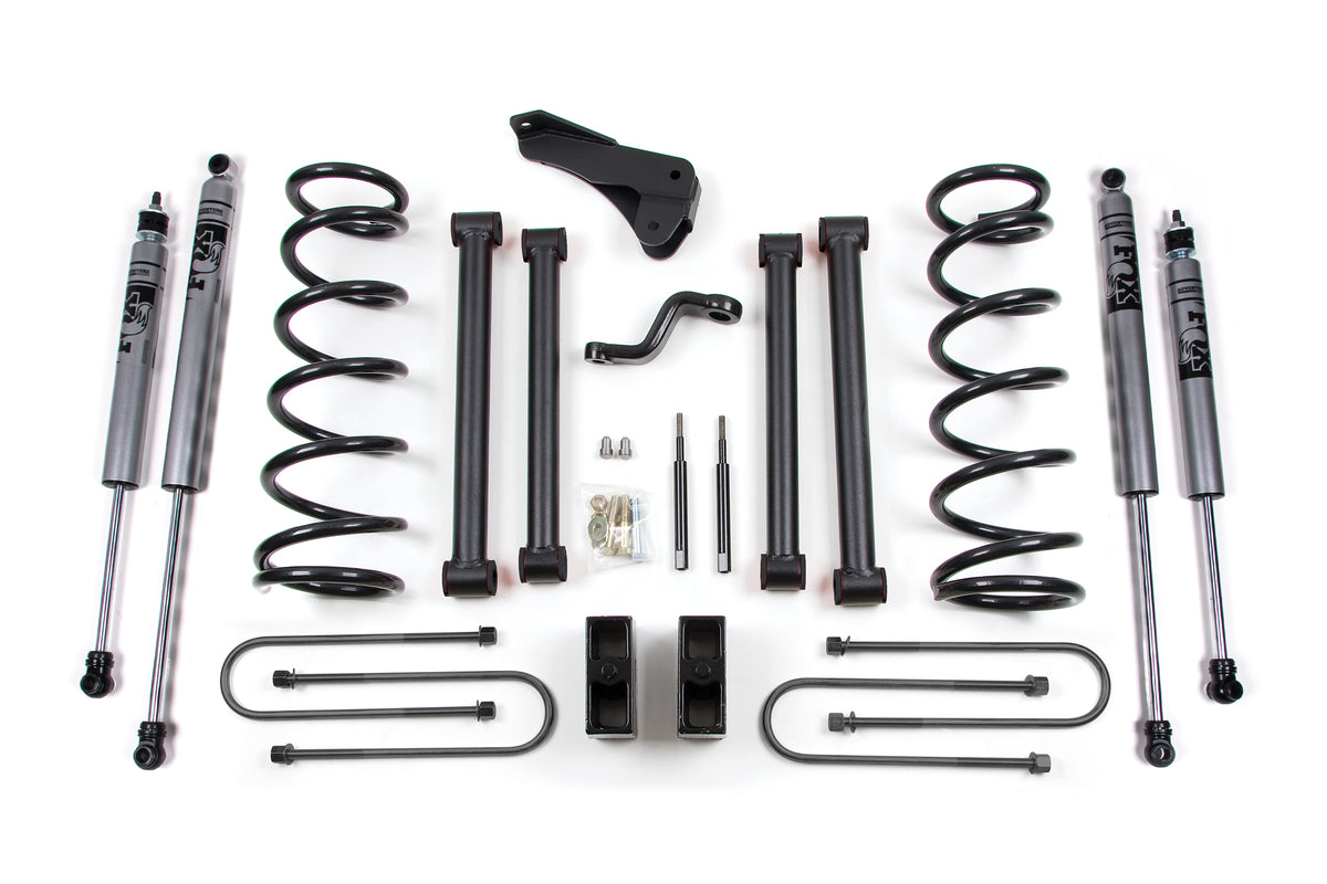 Zone Offroad 2008 Dodge Ram 2500/3500 w/ 4-1/8 axle w/Fox Shocks ZOND11F