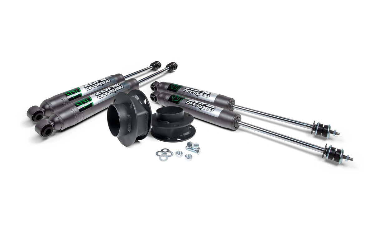 Zone Offroad 2013-2024 Ram 3500 2 Leveling Kit - Fox 2.0 Shocks ZOND126F