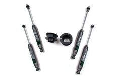 Zone Offroad 2003-2008 Ram 2500/3500, 2006-2008 Ram 1500 MegaCab 4wd Leveling Kit Fox Shocks ZOND129F