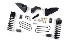 Zone Offroad 13-18 Ram 3500 4.5in Lift System - 2 Rear Block ZOND135N