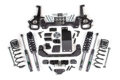 Zone Offroad 4 Susp Lift Kit (Large Bore) 3 Rear Lift Coil Spring - Nitro Loaded Strut ZOND152LN