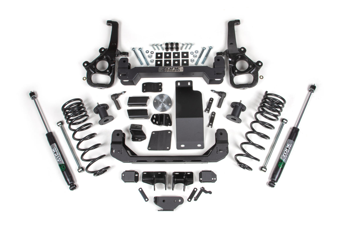 Zone Offroad Zone 4 Lift Kit - Standard Bore - Nitro Shocks ZOND151N