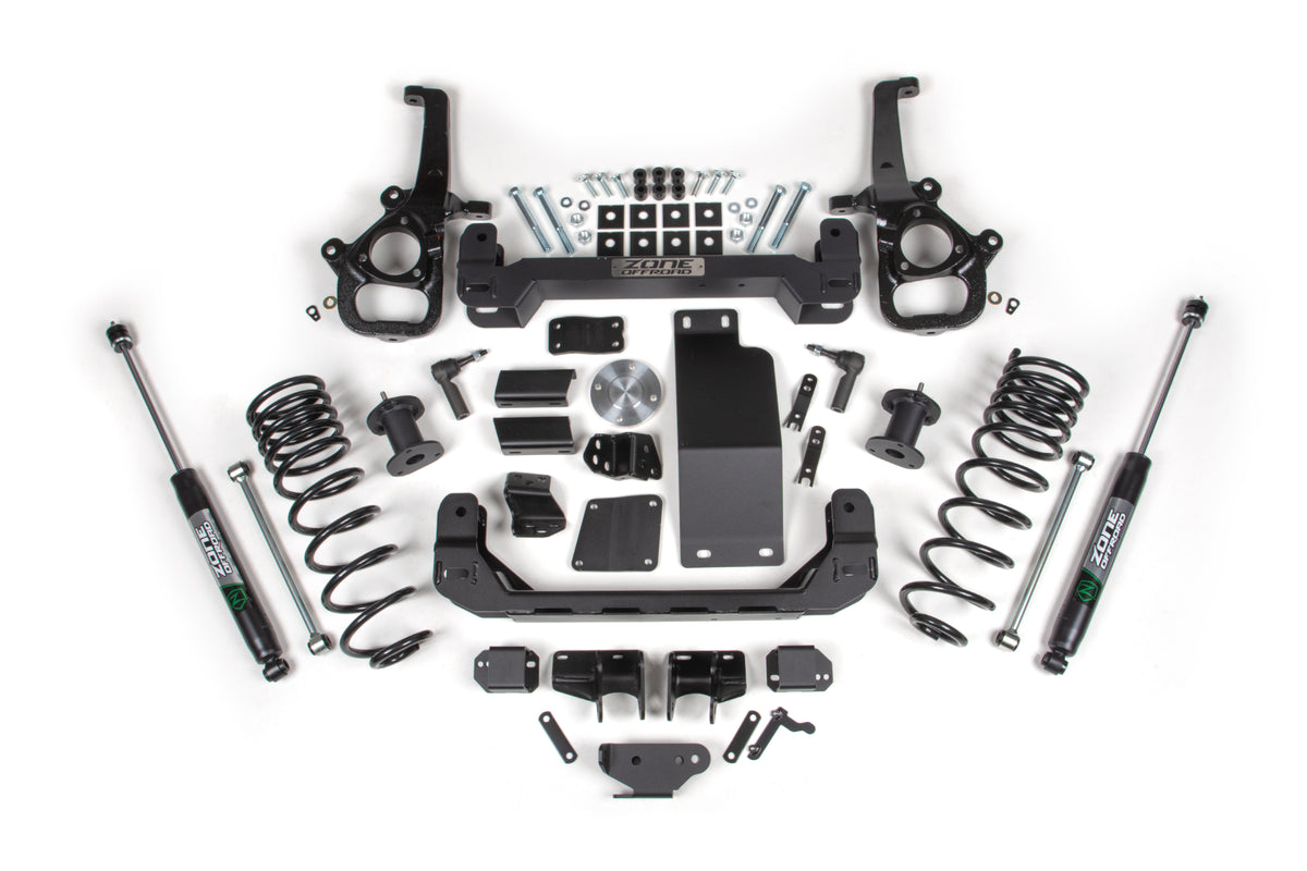 Zone Offroad Zone 4 Lift Kit - Large Bore - Nitro Shocks ZOND152N