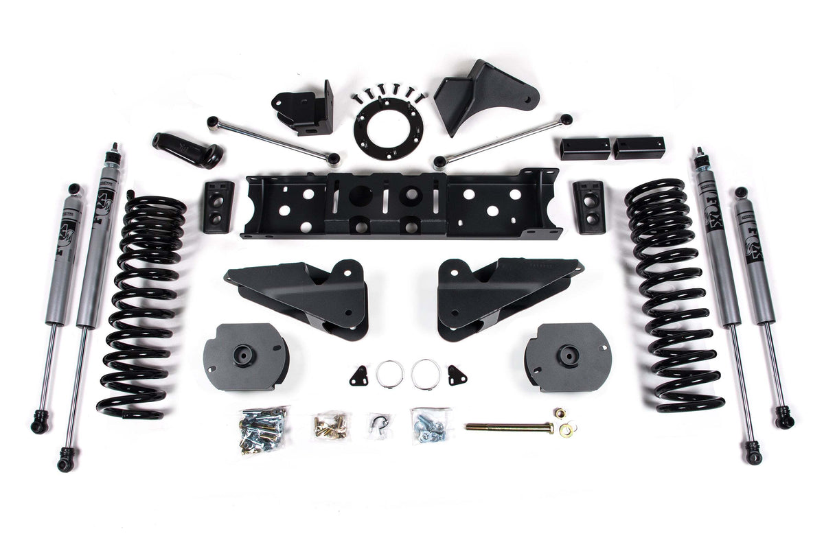 Zone Offroad  2025-2026 Ram 2500 4wd (Diesel) 4" Suspension Lift Kit, 2.5" Rear Lift, Fox Shocks ZOND155F